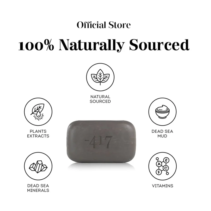 417 - Ultra Deep Mattifying Cleansing Mud Soap Face & Body - Image 3